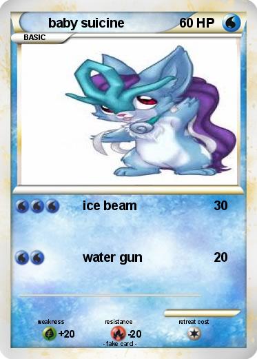 Pokemon baby suicine