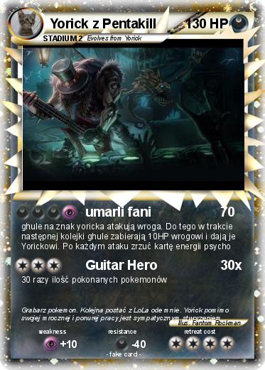 Pokemon Yorick z Pentakill