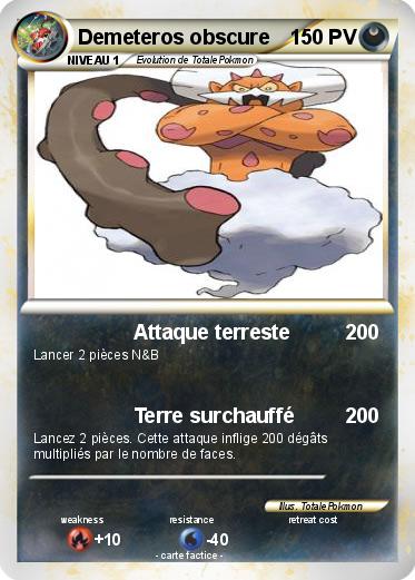 Pokemon Demeteros obscure