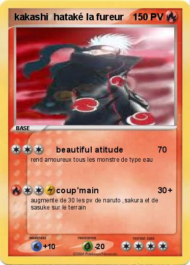 Pokemon kakashi  hataké la fureur