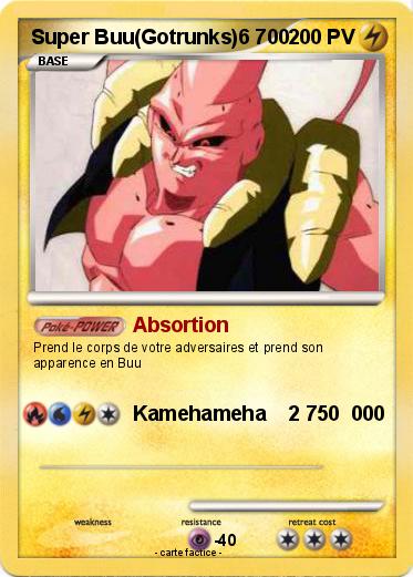 Pokemon Super Buu(Gotrunks)6 700