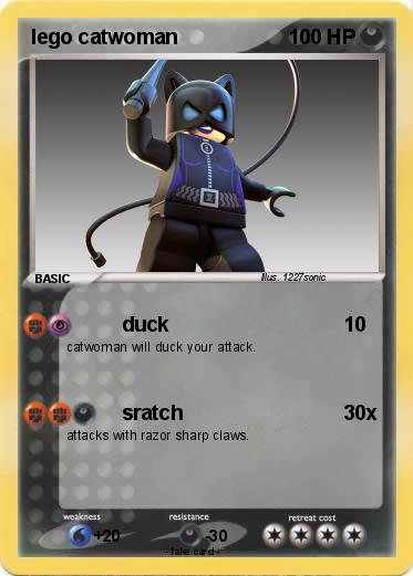 Pokemon lego catwoman