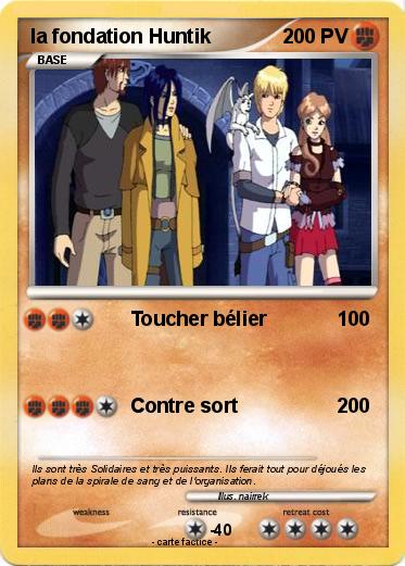 Pokemon la fondation Huntik
