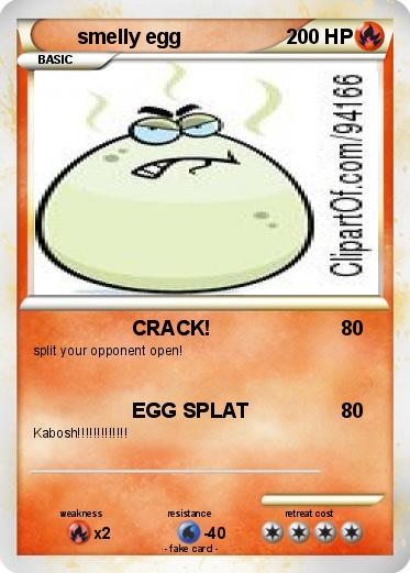 Pokemon smelly egg