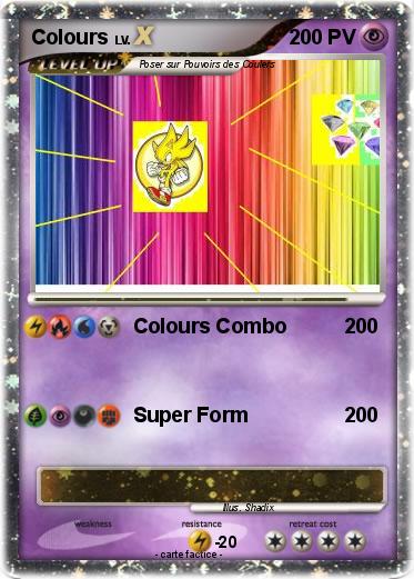 Pokemon Colours