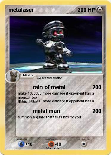 Pokemon metalaser