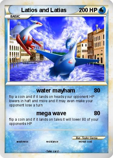 Pokemon Latios and Latias