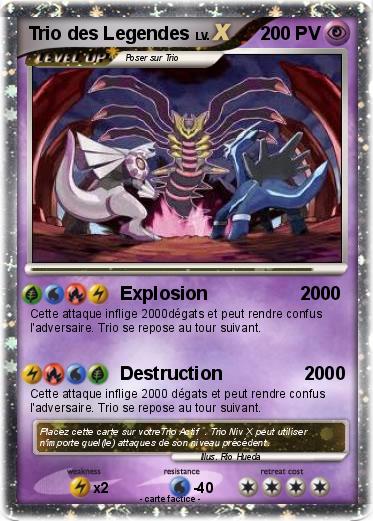Pokemon Trio des Legendes