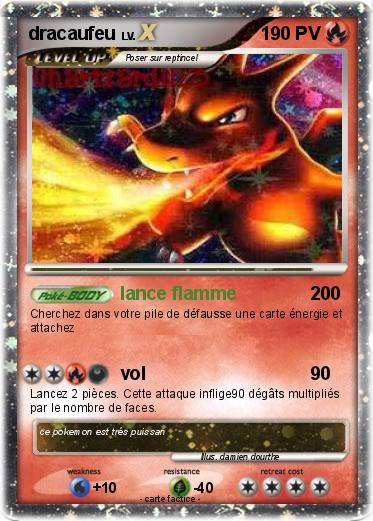 Pokemon dracaufeu