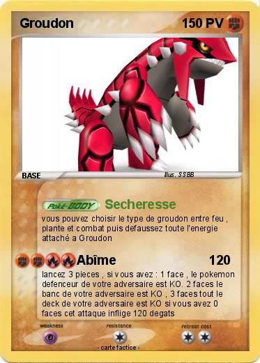 Pokemon Groudon
