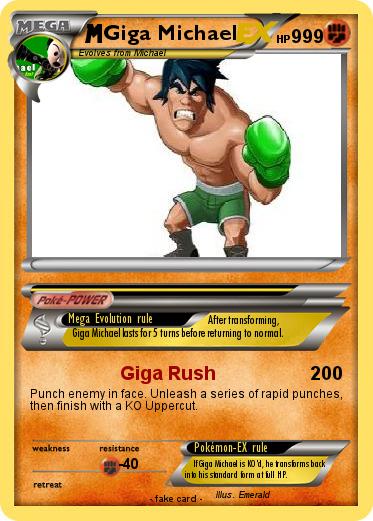 Pokemon Giga Michael