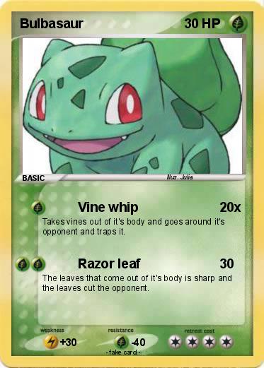 Pokemon Bulbasaur