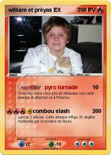 Pokemon william et préyas EX