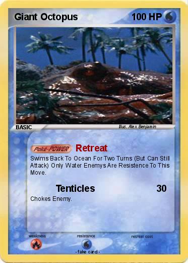 Pokemon Giant Octopus
