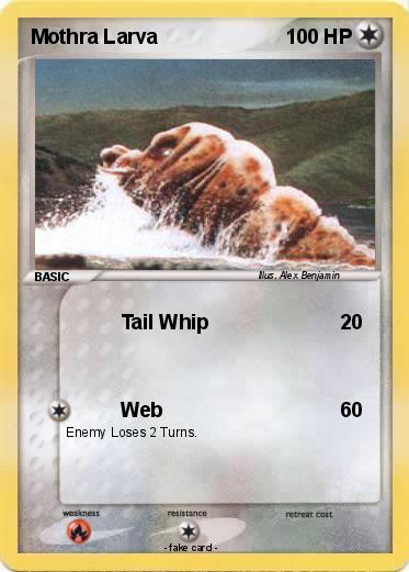 Pokemon Mothra Larva