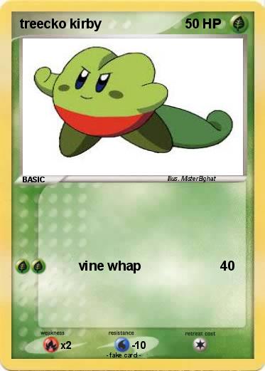 Pokemon treecko kirby