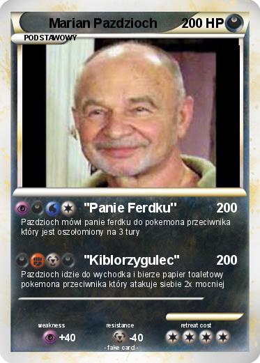 Pokemon Marian Pazdzioch