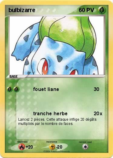 Pokemon bulbizarre
