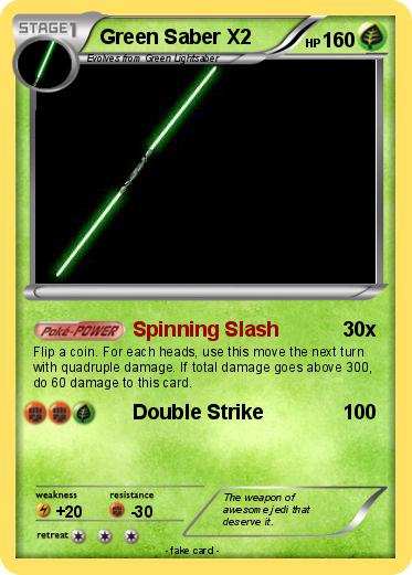 Pokemon Green Saber X2