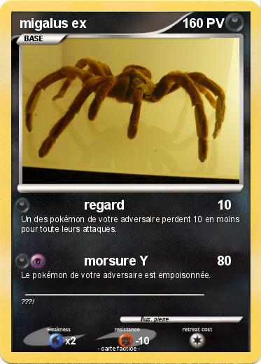 Pokemon migalus ex