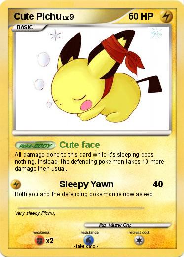 Pokemon Cute Pichu