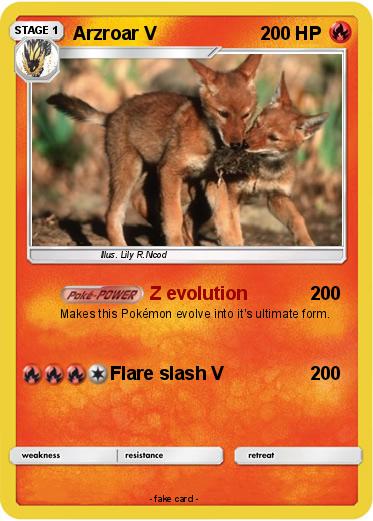 Pokemon Arzroar V
