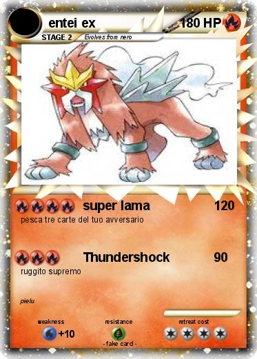 Pokemon entei ex
