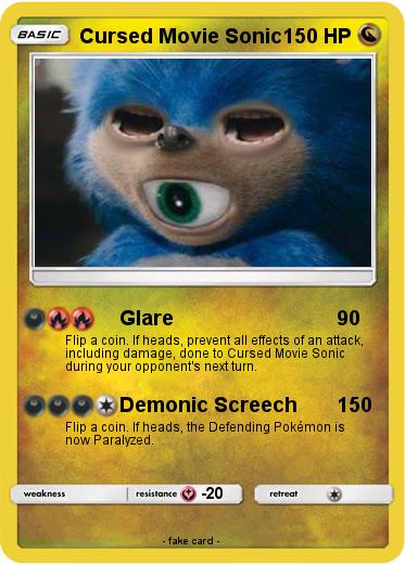 Pokemon Cursed Movie Sonic