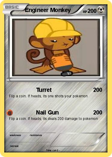 Pokemon Engineer Monkey