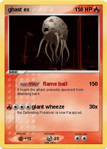 Pokemon ghast ex