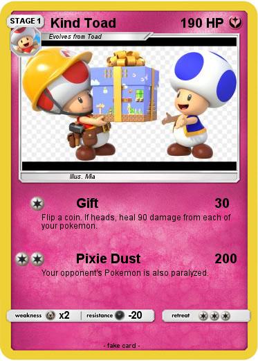 Pokemon Kind Toad