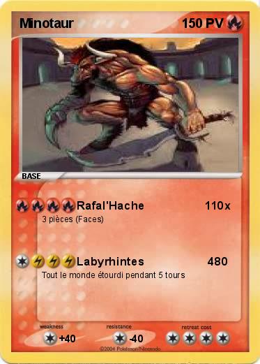 Pokemon Minotaur