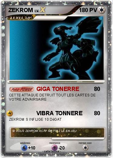 Pokemon ZEKROM