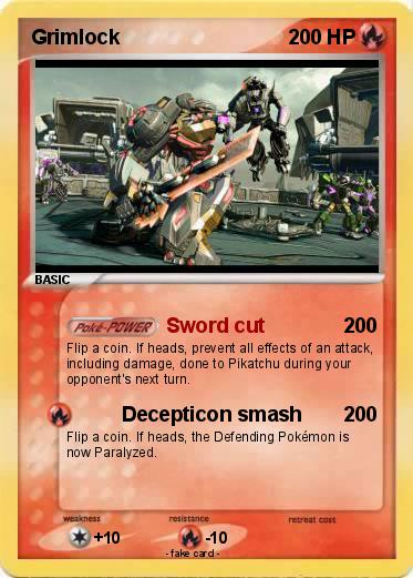 Pokemon Grimlock