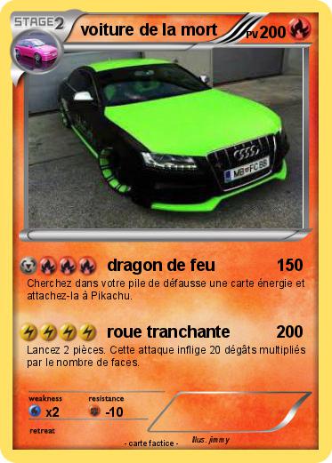 Pokemon voiture de la mort