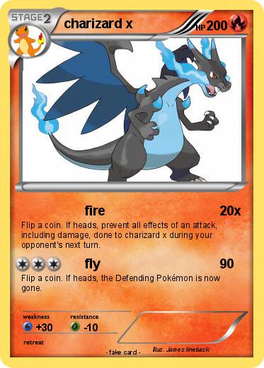 Pokemon charizard x