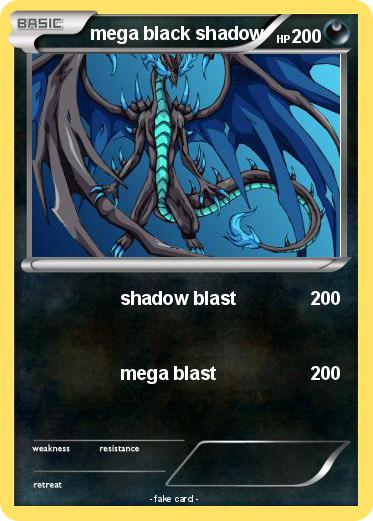 Pokemon mega black shadow