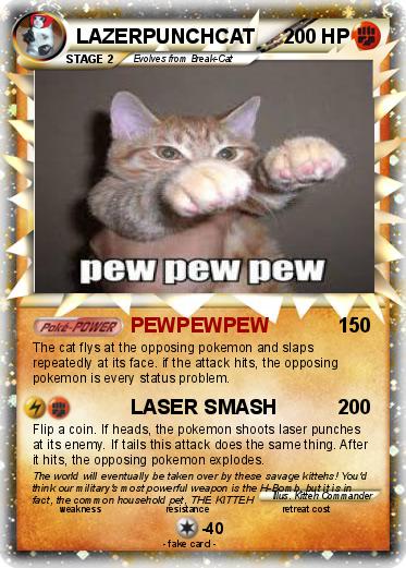 Pokemon LAZERPUNCHCAT
