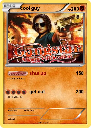 Pokemon cool guy