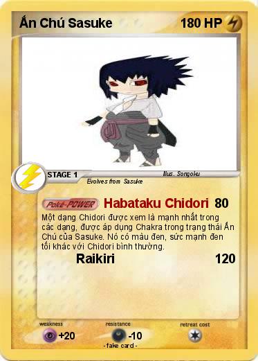 Pokemon Ấn Chú Sasuke