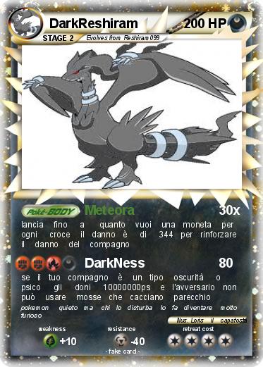 Pokemon DarkReshiram