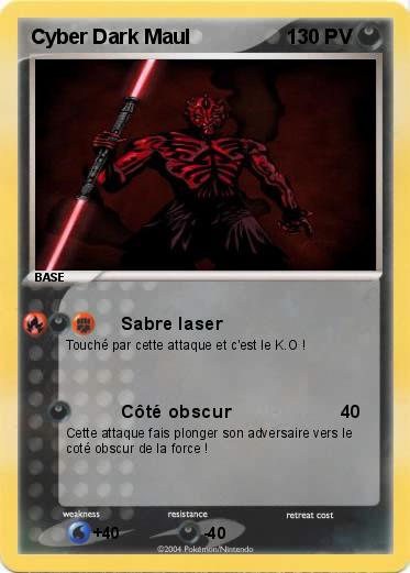 Pokemon Cyber Dark Maul