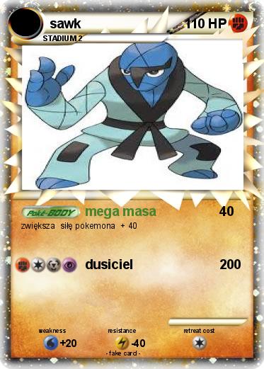 Pokemon sawk