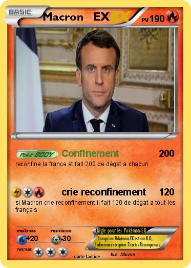 Pokemon Macron   EX