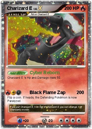 Pokemon Charizard E