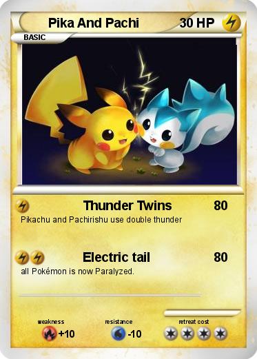Pokemon Pika And Pachi