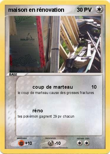 Pokemon maison en rénovation