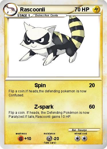 Pokemon Rascoonli