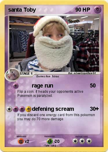 Pokemon santa Toby