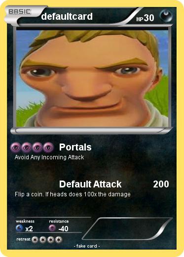 Pokemon defaultcard